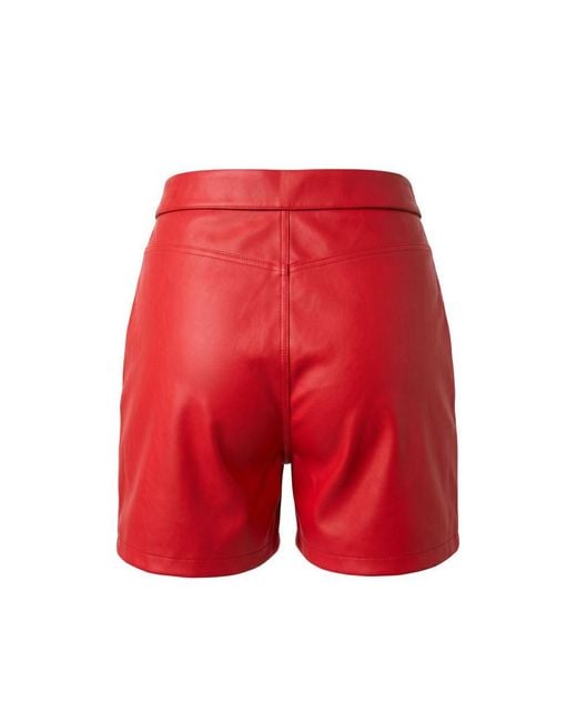 Trussardi Red Polyester Shorts