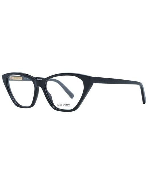 Sportmax Black Acetate Glasses (Frames)