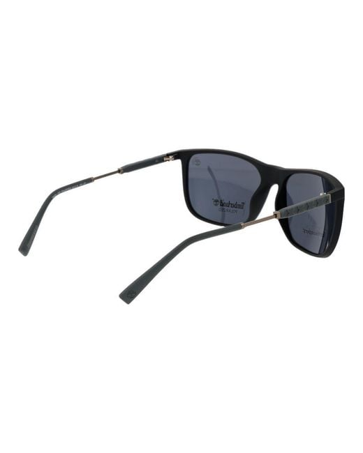 Timberland Black Plastic Sunglasses for men