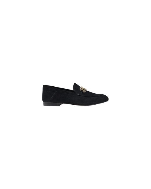 Guess Black Leather Platform Pumps