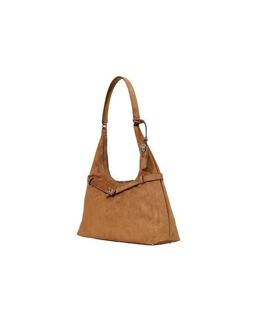 Guess Brown Polyester Handbag