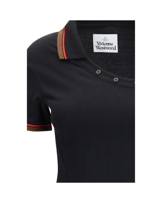 Vivienne Westwood Black Cotton Casual Dress