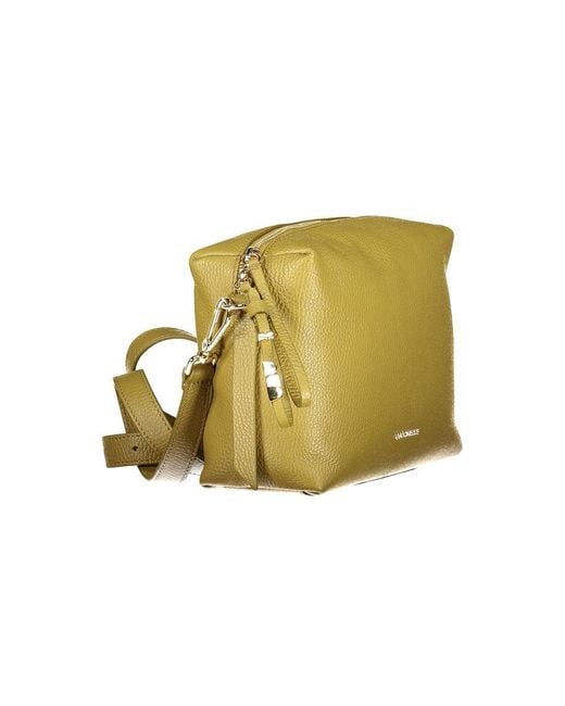 Coccinelle Yellow Leather Handbag