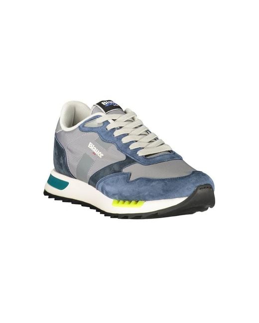 Blauer Blue Polyester Men's Sneaker for men
