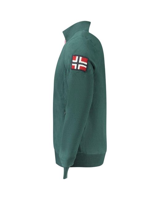 Norway 1963 Green Polyester Sweater for men