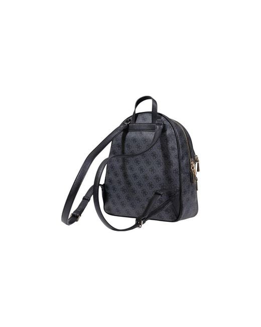 Guess Blue Gray Polyethylene Backpack