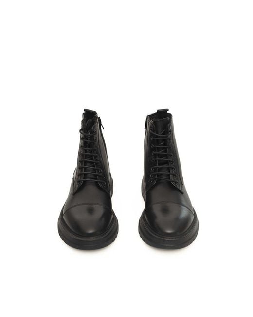 Cerruti 1881 Black Cowhide Boot for men