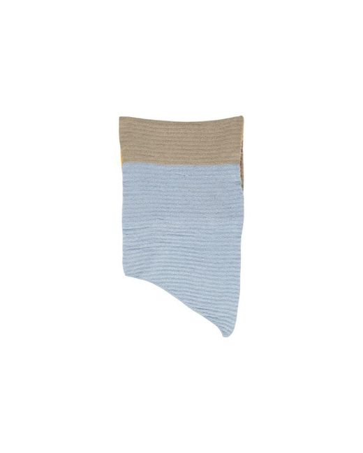 Pieces Pink Bicolor Recycled Polyester Scarf