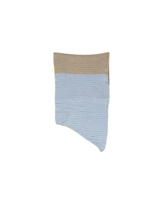 Pieces Pink Bicolor Recycled Polyester Scarf