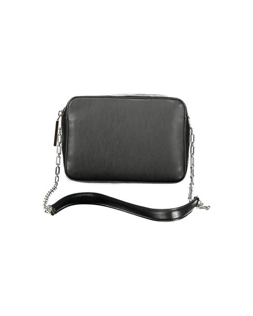 Calvin Klein Black Polyester Shoulder Bag