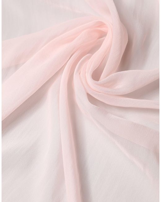 Dolce & Gabbana Gray Light Silk Neck Wrap Foulard 91.5Cm X 88Cm Scarf