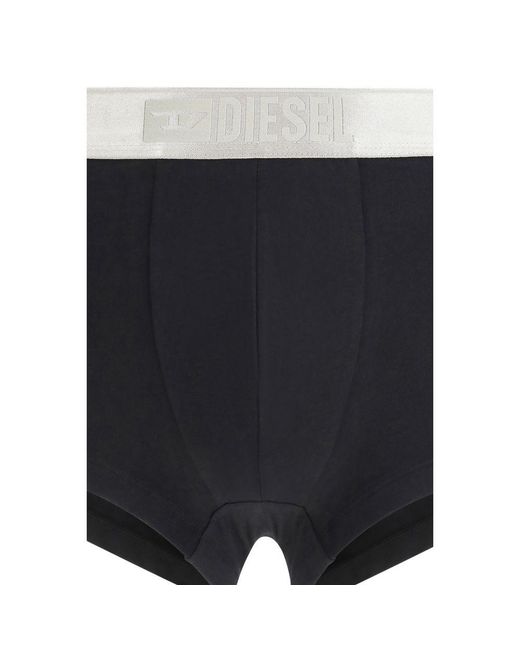 DIESEL Black Cotton Boxers for men
