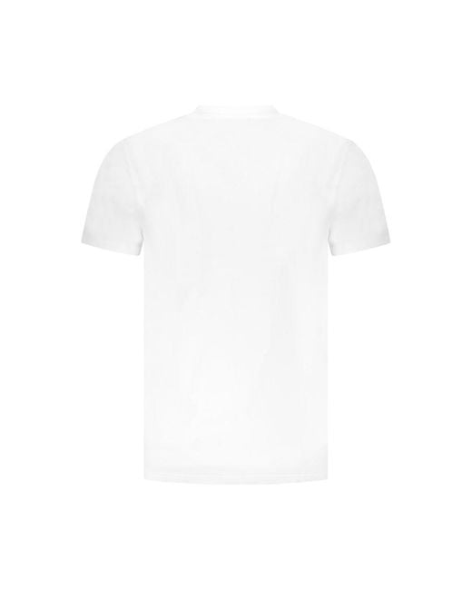 Roberto Cavalli White Cotton T-Shirt for men