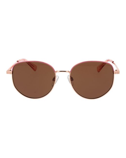 Ted Baker Brown Metal Sunglasses