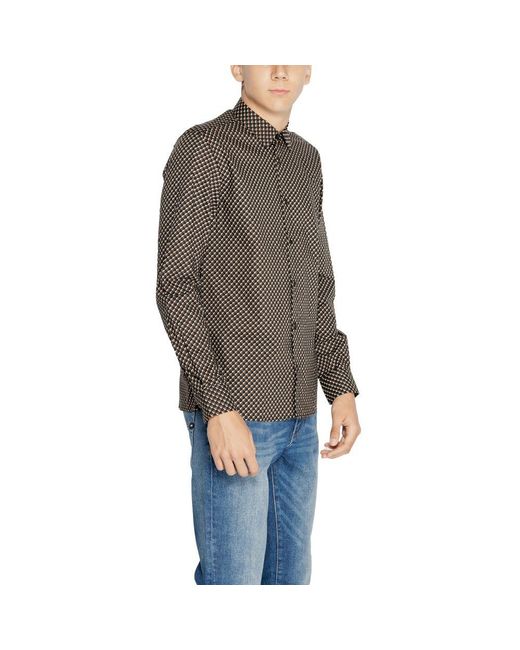 Antony Morato Gray Cotton Shirt for men