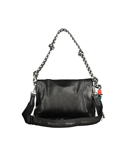 Desigual Black Polyurethane Handbag
