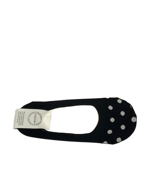 Antipast Black Short Socks Pois