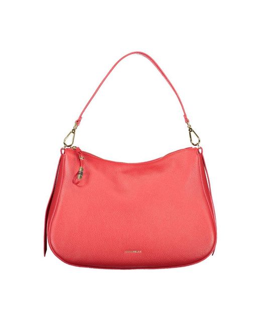 Coccinelle Red Leather Handbag