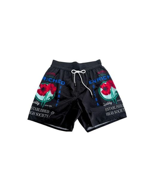Iceberg Blue Polyester Swimwear for men
