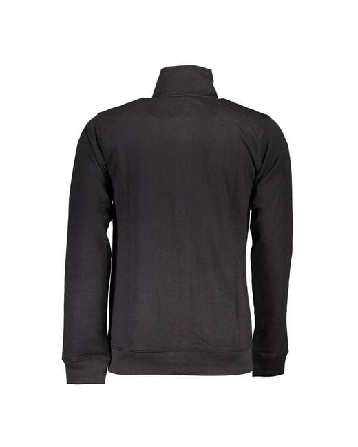 Gianmarco Venturi Black Cotton Men's Sweatshirt for men