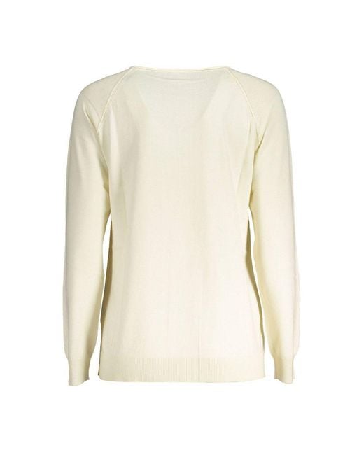 North Sails Natural Bianco Viscosa Sweater