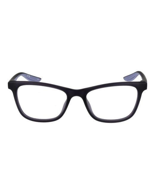 Nike Blue Purple Stainless Steel Glasses (frames)