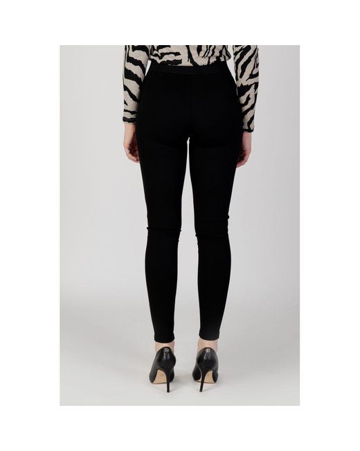 ONLY Black Viscose Leggings