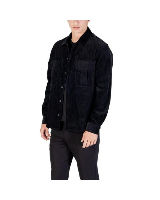 Antony Morato Black Cotton Shirt for men