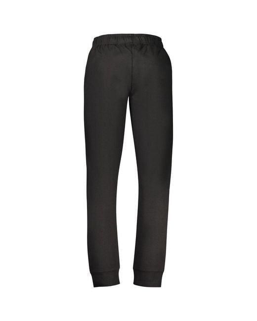 Fila Black Cotton Men's Sweatpant for men