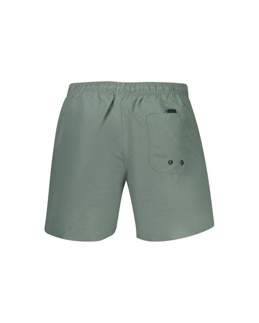 North Sails Green Polyester Shorts for men