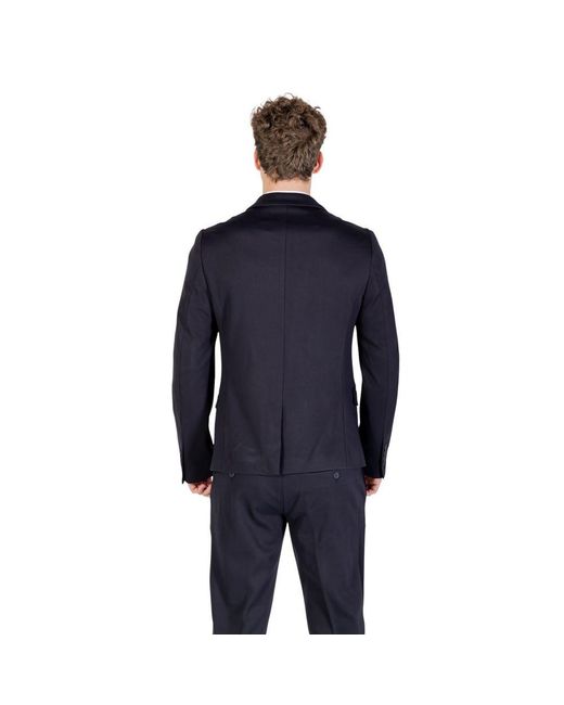Antony Morato Blue Viscose Blazer for men
