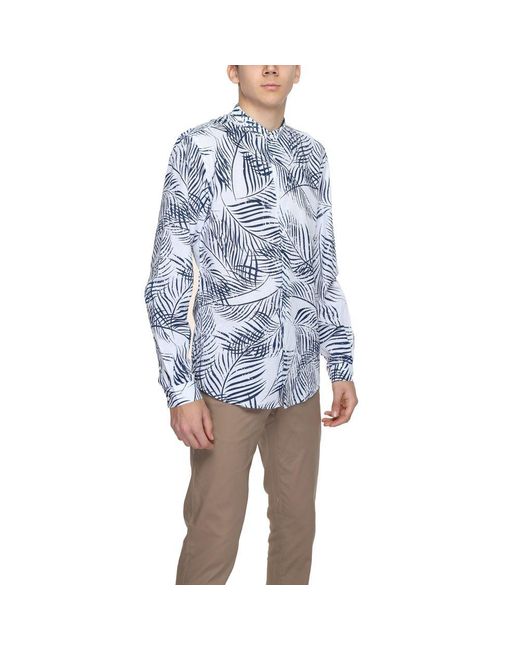 Antony Morato Blue Cotton Shirt for men