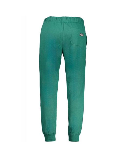 Gianmarco Venturi Green Verde Cotton Men's Sweatpants for men