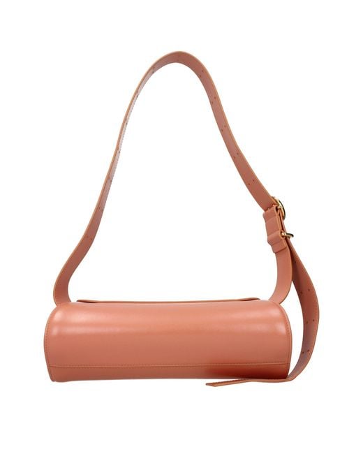 Jil Sander Pink Leather Crossbody Bag