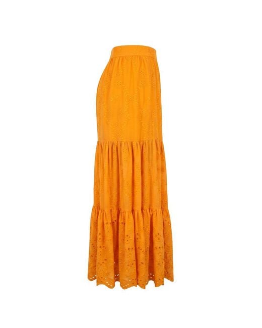 Trussardi Orange Polyester 's Skirt