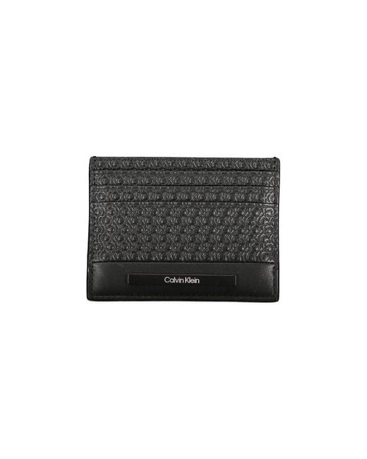 Calvin Klein Black Polyester Wallet for men