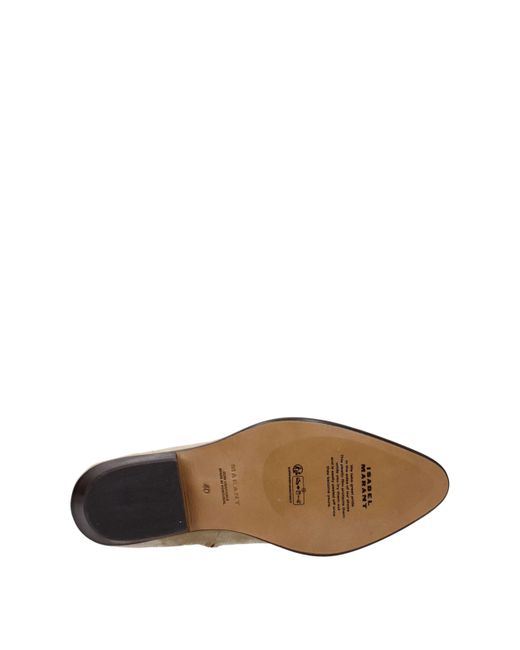 Isabel Marant Natural Beige Leather Ankle for men