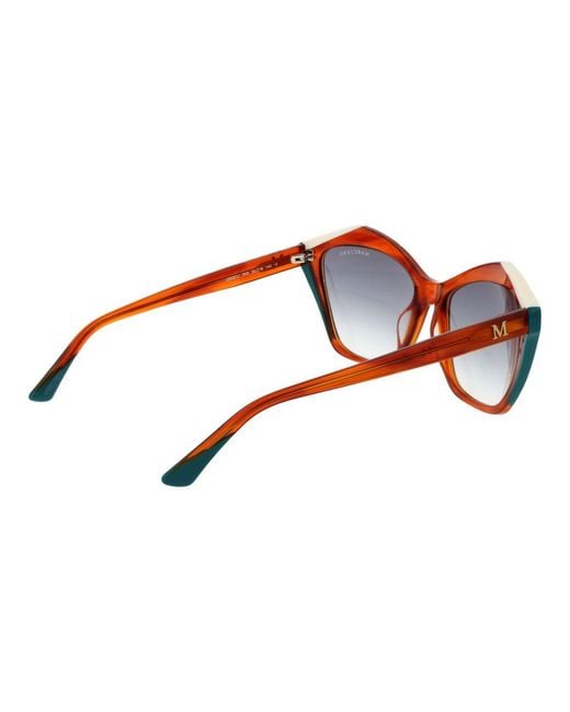 MARCIANO BY GUESS Brown Copper Acetate Sunglasses for men