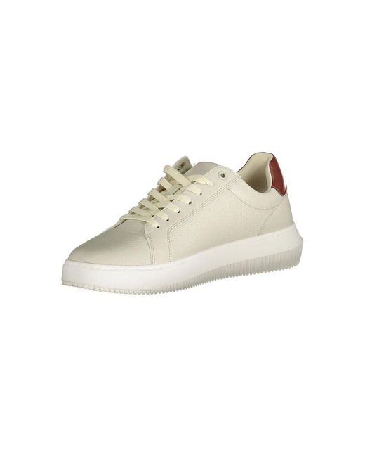 Calvin Klein Brown Polyester Sneaker for men