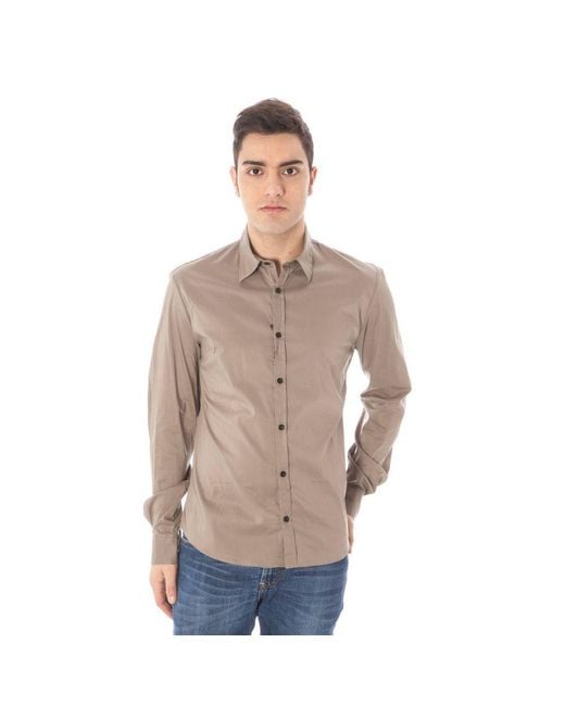 CoSTUME NATIONAL Natural Cotton Shirt for men