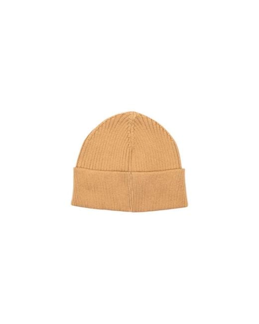 Boss Natural Beige Cotton Cap (baseball Hat) for men