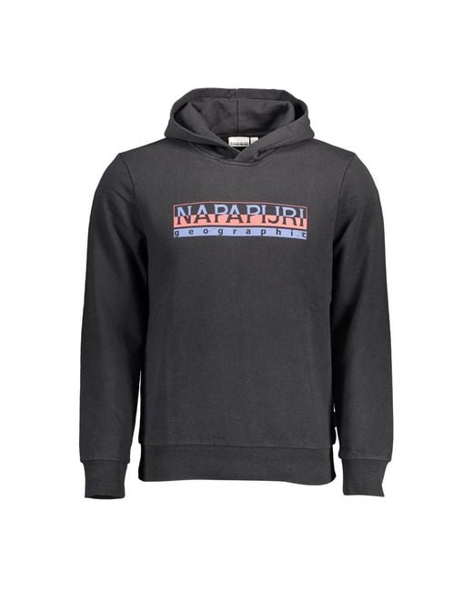 Napapijri Gray Cotton Sweater for men
