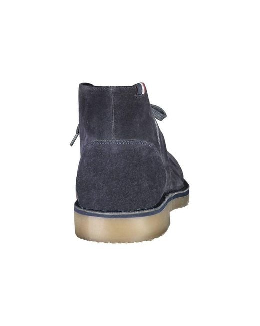 U.S. POLO ASSN. Blue Polyester Boot for men