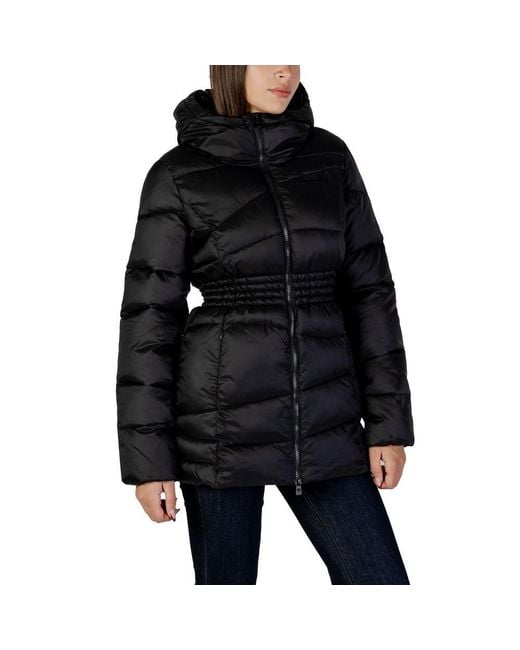 EA7 Black Polyamide Bomber