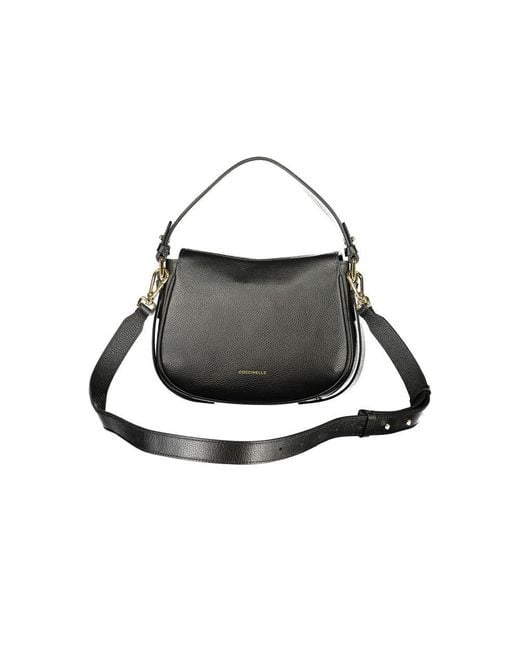 Coccinelle Black Leather Handbag