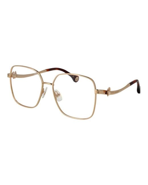 Carolina Herrera Metallic Metal Glasses (Frames)