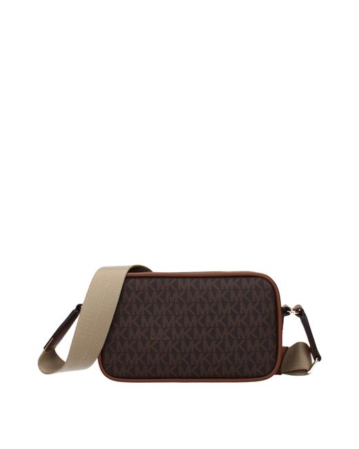 Michael Kors Brown Bradshaw Shoulder Bag For Fabric/Acorn