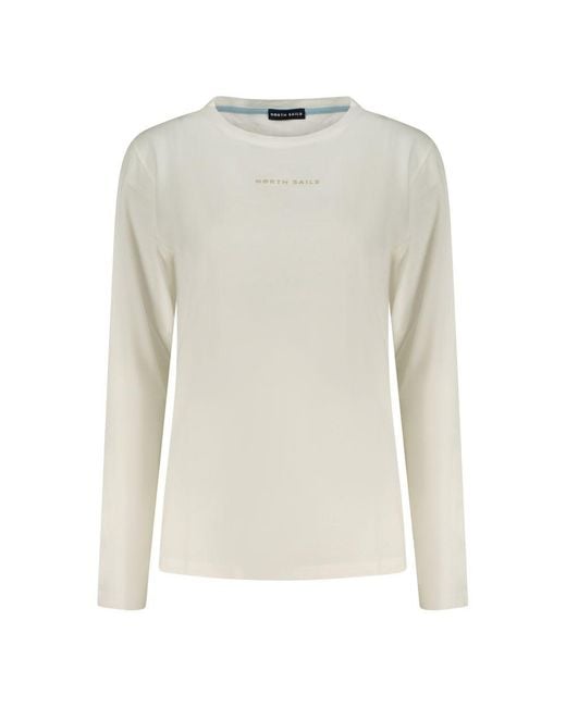 North Sails White Bianco Cotton T