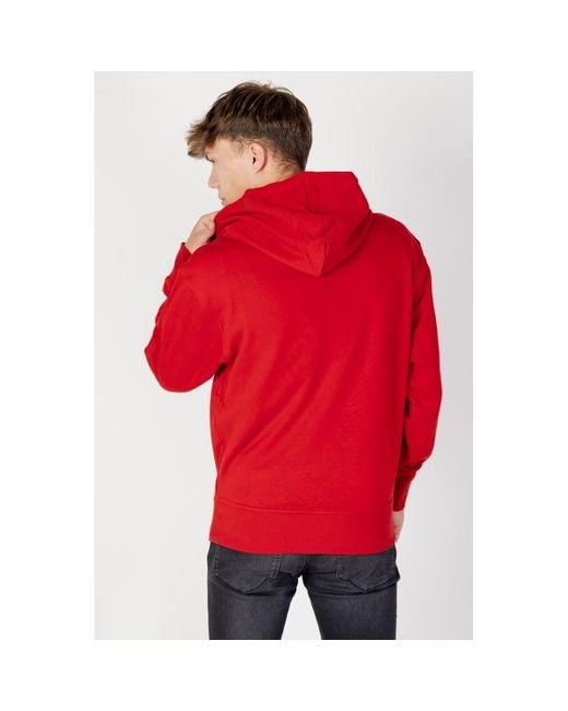 Boss Red Cotton Sweater for men