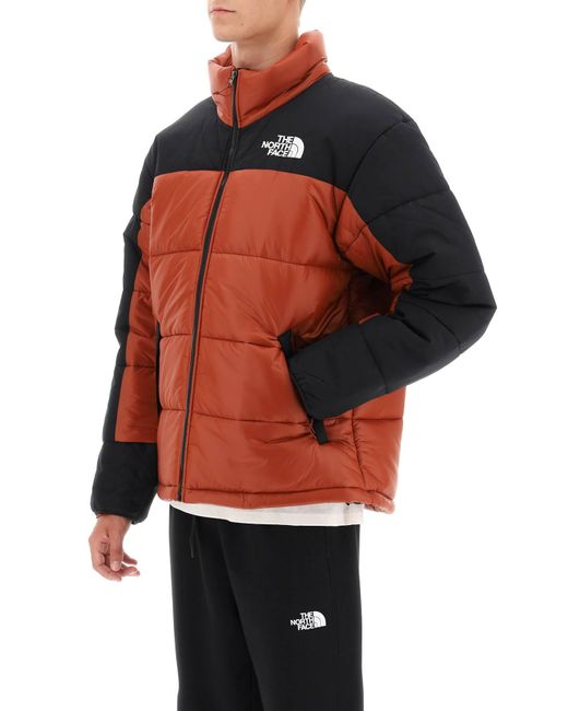 The North Face Orange 'himalayan' Light Puffer Jacket for men
